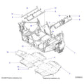CHASSIS: MAIN FRAME AND SKID PLATES - 2026 POLARIS GENERAL XP 4 1000 ULTIMATE