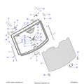 BODY: WINDSHIELD TIP - 2022 POLARIS RANGER XP 1000 NORTHSTAR ULTIMATE EVAP