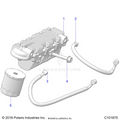 ENGINE: OIL COOLER & FILTER - 2023 POLARIS RANGER 150 EFI