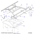 BODY: BOX MOUNTING - 2021 POLARIS RANGER XP 1000 RIDE COMMAND