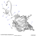 DRIVE TRAIN: MAIN GEARCASE MOUNTING - 2022 POLARIS GENERAL XP SPORT 1000 HUNTER