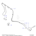 DRIVE TRAIN: SHIFT LEVER - 2022 POLARIS RANGER 150 EFI