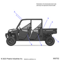 BODY: DECALS GENERAL - 2024 POLARIS RANGER 1000 XP CREW