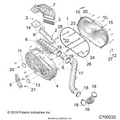 DRIVE TRAIN: CLUTCH COVER & DUCTING - 2020 POLARIS RANGER XP 1000 EPS
