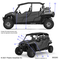 BODY: DECALS - 2022 POLARIS GENERAL XP 4 1000 TRAILHEAD LE