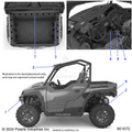 BODY: DECALS WARNING - 2025 POLARIS GENERAL 1000 PREMIUM