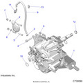DRIVE TRAIN: MAIN GEARCASE MOUNTING - 2024 POLARIS RANGER 570 NORTHSTAR