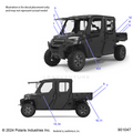 BODY: DECALS GRAPHIC - 2025 POLARIS RANGER 1000 XP CREW NORTHSTAR TEXAS EDITION