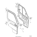BODY: DOOR FULL MOUNTING - 2018 POLARIS RANGER CREW 1000 EPS