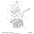 ENGINE: THROTTLE BODY & VALVE COVER - 2020 POLARIS RANGER CREW 1000 FULL SIZE EPS FO
