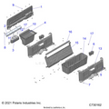 BODY: FLOOR CLOSEOFFS & BIN - 2023 POLARIS RANGER 570 CREW NORTHSTAR