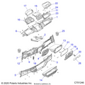 BODY: DASH - 2021 POLARIS RANGER CREW XP 1000 TRAIL BOSS EVAP