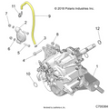 DRIVE TRAIN: MAIN GEARCASE MOUNTING - 2019 POLARIS RANGER CREW XP 1000 EPS