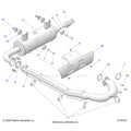 ENGINE: EXHAUST SYSTEM - 2024 POLARIS RANGER 570 CREW FULL SIZE