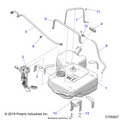 FUEL: SYSTEM TANK - 2024 POLARIS RANGER 1000 XP NORTHSTAR ULTIMATE TRAIL BOSS