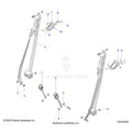 BODY: SEAT BELT MOUNTING - 2023 POLARIS GENERAL XP 1000 ULTIMATE