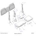 BODY: SEAT BASE UNITS - 2026 POLARIS RANGER 1000