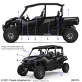 BODY: DECALS - 2021 POLARIS GENERAL XP 4 1000 DELUXE
