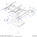 BODY: BOX MOUNTING - 2021 POLARIS RANGER XP 1000 WATERFOWL EVAP