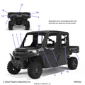 BODY: DECALS GRAPHIC - 2023 POLARIS RANGER CREW XP 1000 NORTHSTAR