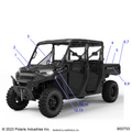 BODY: DECALS GRAPHIC - 2024 POLARIS RANGER 1000 XP CREW TEXAS EDITION
