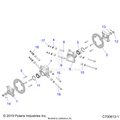 SUSPENSION: REAR CARRIER - 2021 POLARIS GENERAL XP 1000 DELUXE RIDE COMMAND