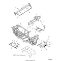 CHASSIS: FRAME & FRONT BUMPER - 2018 POLARIS RANGER 500 2WD HDPE