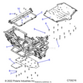 CHASSIS: FRAME - 2023 POLARIS RANGER 570 / PREMIUM