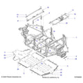 CHASSIS: MAIN FRAME AND SKID PLATES - 2026 POLARIS XPEDITION XP5 NORTHSTAR
