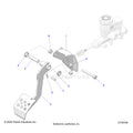 BRAKES: PEDAL & MASTER CYLINDER - 2023 POLARIS RANGER 570 CREW FULL SIZE
