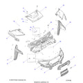 BODY: HOOD & FRONT FASCIA - 2025 POLARIS RANGER 1000 XP CREW TEXAS EDITION