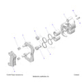 BRAKES: REAR CALIPER - 2024 POLARIS RANGER 1000 XP CREW NORTHSTAR