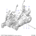 ENGINE: ENGINE & TRANSMISSION MOUNTING - 2018 POLARIS RANGER 150 EFI