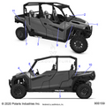 BODY: DECALS - 2021 POLARIS GENERAL 4 1000 PREMIUM EPS