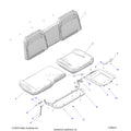 BODY: SEAT FRONT - 2019 POLARIS RANGER CREW XP 1000 EPS