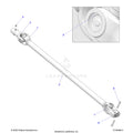 DRIVE TRAIN: FRONT PROP SHAFT - 2024 POLARIS RANGER 570 CREW
