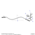 DRIVE TRAIN: GEAR SELECTOR - 2022 POLARIS GENERAL 1000 DELUXE EPS