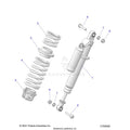SUSPENSION: FRONT SHOCK MOUNTING - 2024 POLARIS XPEDITION ADV ULTIMATE