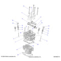 ENGINE: CYLINDER HEAD CAMS & VALVES - 2026 POLARIS RANGER 570 EPS