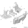 BODY: FRONT FLOOR - 2019 POLARIS RANGER CREW XP 1000 NORTHSTAR FACTORY CHOICE