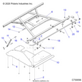 BODY: BOX MOUNTING - 2021 POLARIS RANGER XP 1000 BIG GAME EVAP