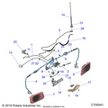 ELECTRICAL: DASH INSTRUMENTS RIDE COMMAND - 2019 POLARIS RANGER CREW XP 1000 NORTHSTAR FACTORY CHOICE