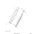 SUSPENSION: REAR SHOCK MOUNTING (2) - 2023 POLARIS RANGER 1000 EPS
