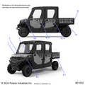 BODY: DECALS GRAPHIC (2) - 2025 POLARIS RANGER 570 CREW NORTHSTAR
