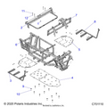 CHASSIS: FRAME - 2021 POLARIS RANGER EV