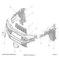 BODY: FRONT FASCIA GRILLE & FLARES - 2024 POLARIS RANGER XD 1500 PREMIUM CREW