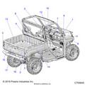 BODY: DECALS - 2020 POLARIS RANGER XP 1000 EPS NORTHSTAR