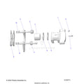 BRAKES: REAR CALIPER - 2025 POLARIS RANGER 1000 XP PREMIUM