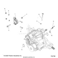 DRIVE TRAIN: MAIN GEARCASE MOUNTING - 2023 POLARIS RANGER CREW 1000 EPS