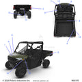 BODY: DECALS (2) - 2021 POLARIS RANGER 1000 EPS FULL SIZE